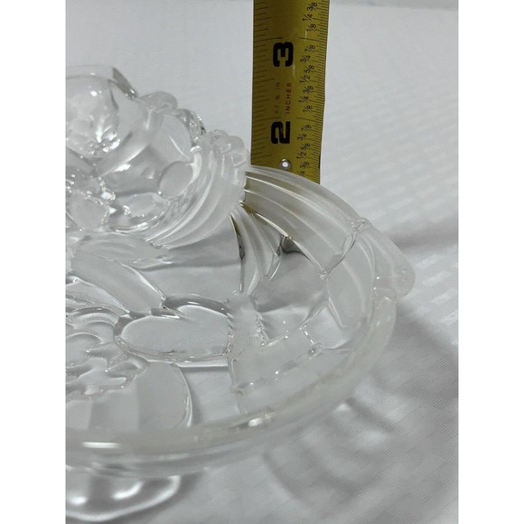 Gorham Snowy Sweethearts Candy Dish 8.5 inches-Made In Germany - Picture 8 of 12